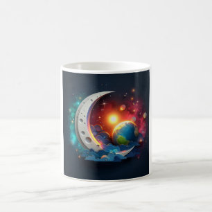 Mug Lune et étoiles