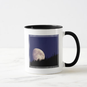 Mug Lune et forêt   Parc national du Glacier Montana