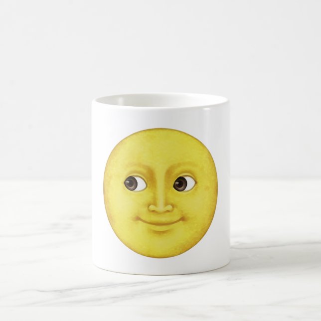 Mug Lune jaune - Emoji (Centre)