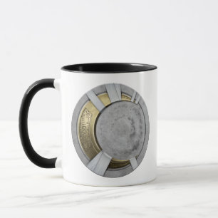 Mug Lune Knight Crescent Lune Icône de la poitrine
