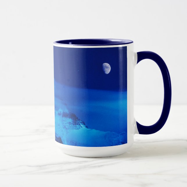 Mug Lune sur le mont Everest Tibet, Chine (Droite)