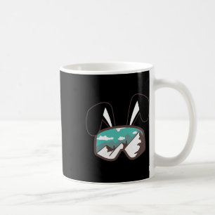 Mug Lunettes de ski snowboard oreilles de lapin cadeau