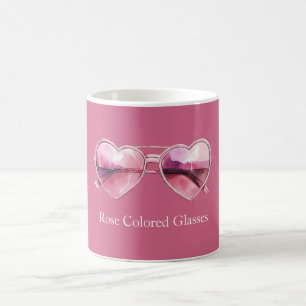 Mug Lunettes de soleil aux cœurs roses
