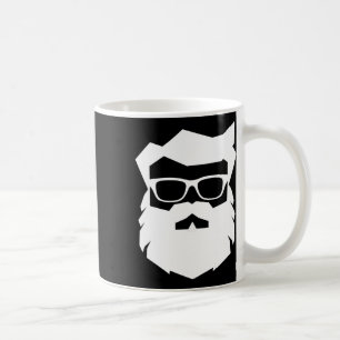 Mug Lunettes de soleil visage du Père Noël avec barbe 