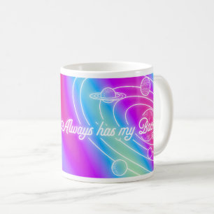 Mug L'Univers a toujours mon dos