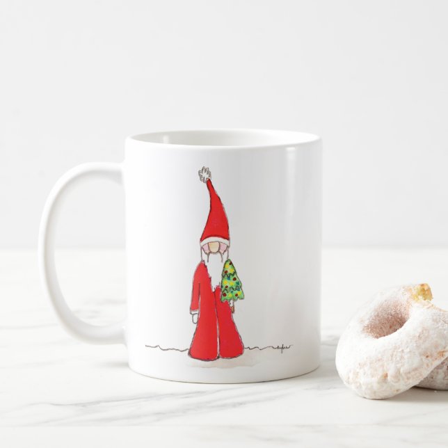 Mug Lutin avec arbre (Avec donut)