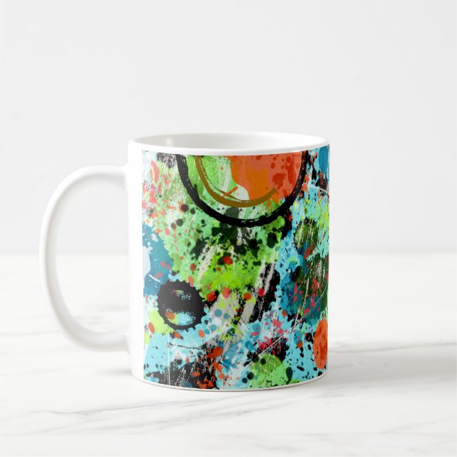 Mug Lutte alimentaire Abstraite (Gauche)