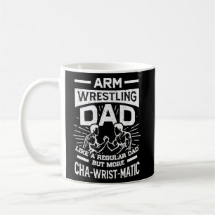 Mug Lutte Arm Papa Comme Un Père Régulier Plus Cha Wri