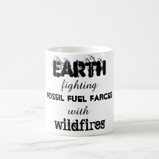 Mug Lutte contre les farces de combustibles fossiles a (Centre)