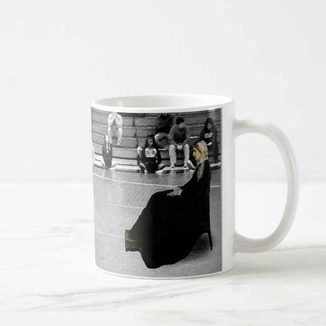 Mug Lutte drôle (Droite)