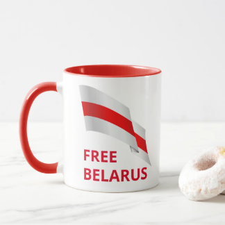 Mug Lutte pour la liberté en Biélorussie.