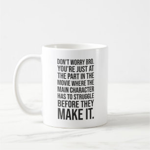 Mug Lutter avant de le faire - Motivationnel