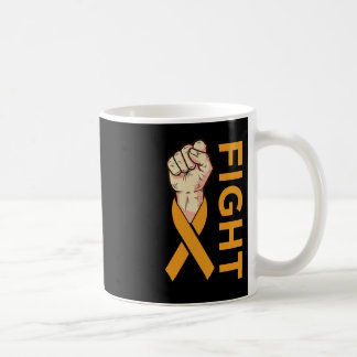 Mug Lutter contre la leucémie Cancer Orange Ribbon Sen