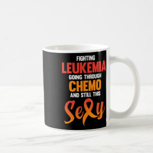 Mug Lutter contre la leucémie Soutien au ruban orange