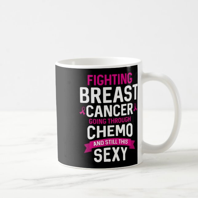 Mug Lutter contre le cancer Chemo Toujours Y Cancer Fi (Droite)