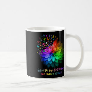 Mug Lutter Contre Le Cancer De Toutes Les Couleurs Rép