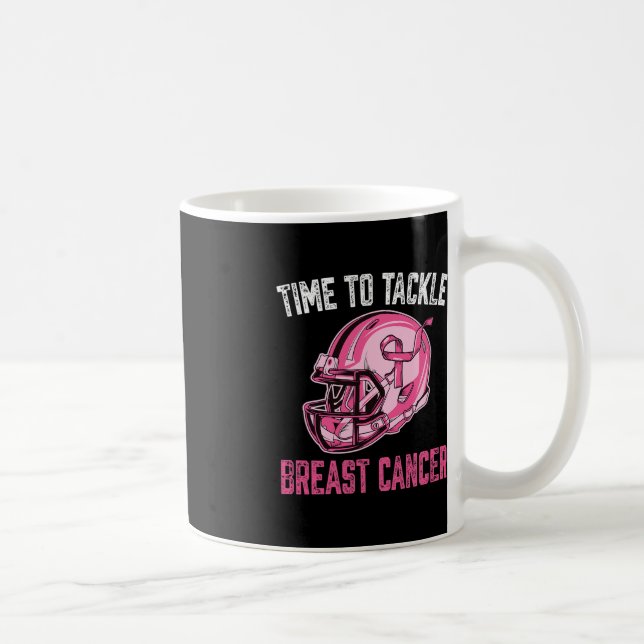 Mug Lutter Contre Le Cancer Du Sein Casque De Football (Droite)