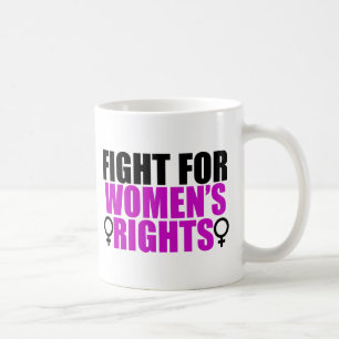 Mug Lutter pour des droits de la femme