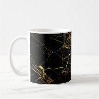 Luxe Marbre noir et or Texture
