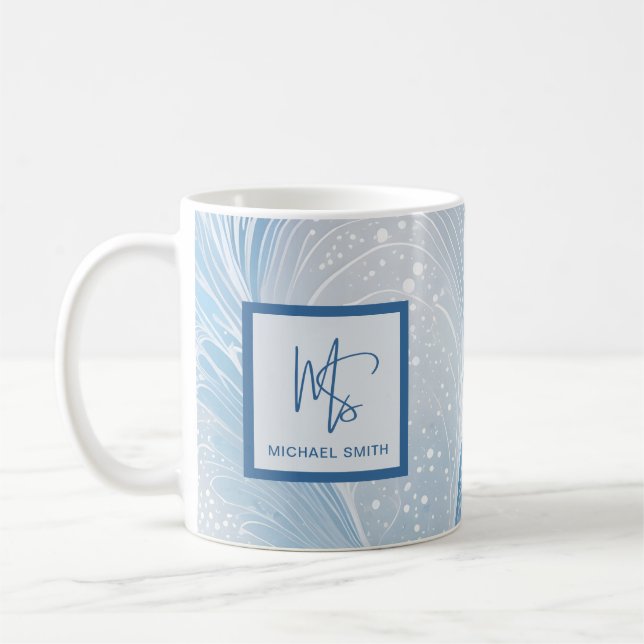 Mug Luxe Square Business Card – Professional (Gauche)