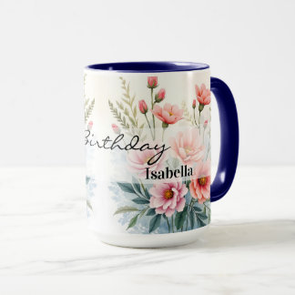 Mug Luxury Trendy Wildflowers Beautiful Collection