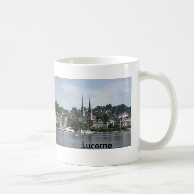 Mug Luzerne de lac, Vierwaldstattersee, Suisse (Droite)