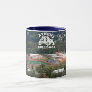 Mug Lycée d'Athènes, domicile des Bulldogs