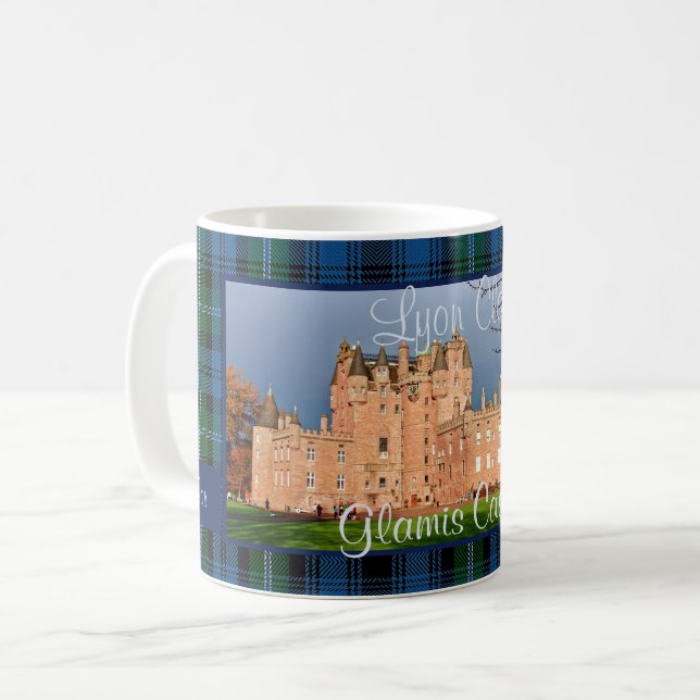 Mug Lyon Clan's Glamis Castle Scotland Photo personnal (Devant gauche)