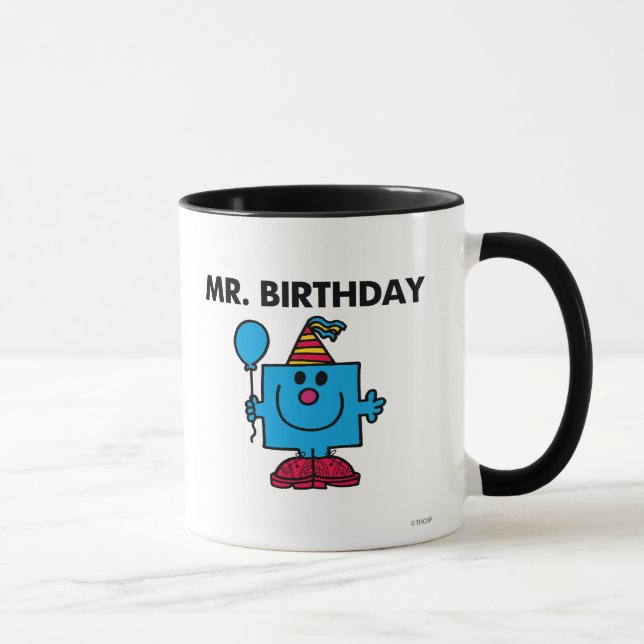 Mug M. Anniversaire | Joyeux ballon d'anniversaire (Droite)