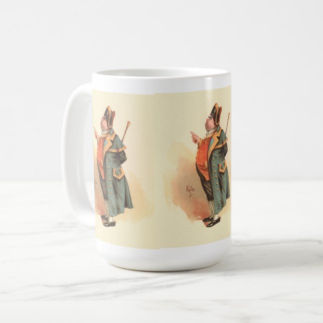 Mug M. Bumble par Kyd, Oliver Twist de Charles Dickens (Devant gauche)