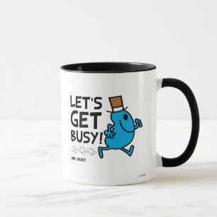 Mug M. Busy   Occupons-nous le texte noir