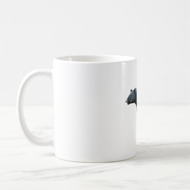 Mug M est pour Malayan Tapir (Gauche)