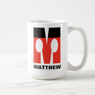 Mug M est pour Mickey   Ajouter Votre Nom