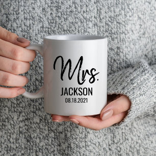 Mug M. et Mme Bride Groom Mariage Fiançailles
