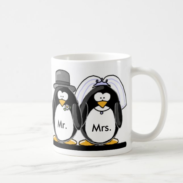 Mug M. et Mme Penguin (Droite)