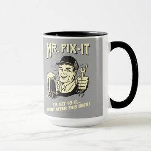 Mug M. Fixit : Après cette bière