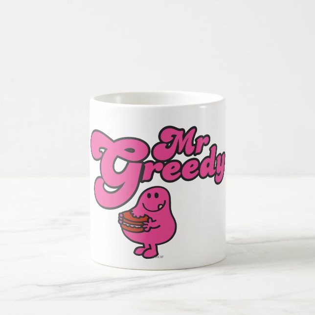 Mug M. Greedy Apprécie Le Dessert (Centre)