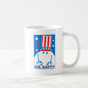 Mug M. Happy Avec Le Casquette Patriotique