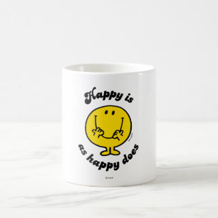 Mug M. Happy   Heureux Est Aussi Heureux Que Joyeux Fa