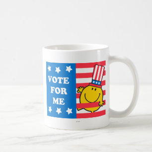 Mug M. Happy Vote For Me Drapeau