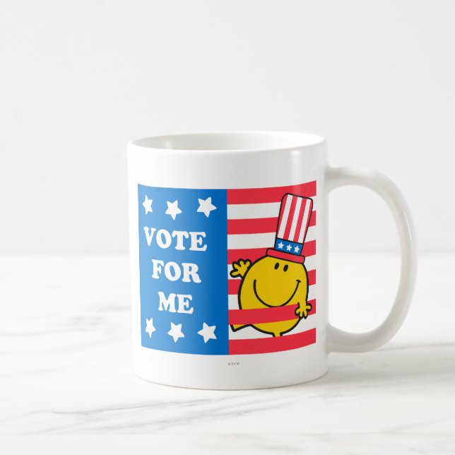 Mug M. Happy Vote For Me Drapeau (Droite)
