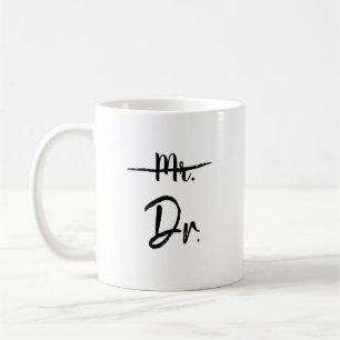 Mug M. Line Strikethrough Dr Graduation Gift