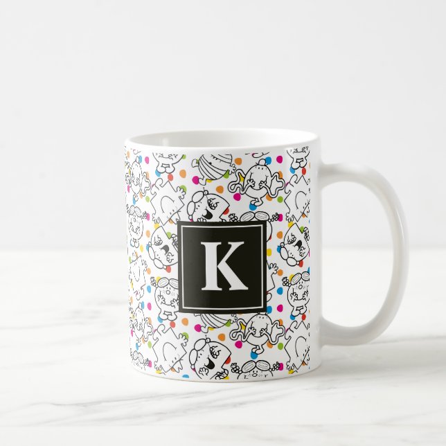 Mug M. Men & Little Miss | Motif Pois arc-en-ciel (Droite)