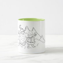 Mug ; M. & Mme Claus