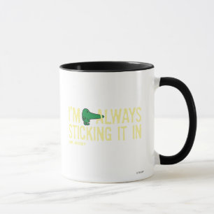 Mug M. Nosey Nosing Autour   Lettres jaunes