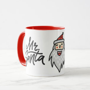 Mug M. PÈRE NOËL HO HO HO HO Hommes Fun Christmas Holi