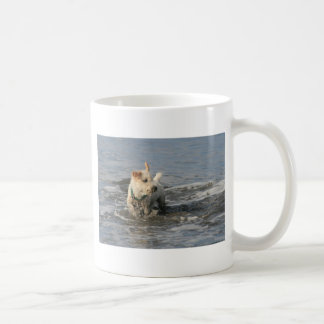 Mug M. Pish à la plage rouge