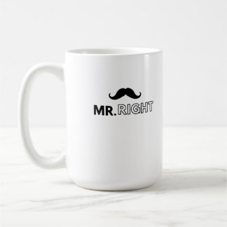 Mug M. Right couple parfait pour lui