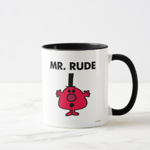 Mug M. Rude   Colère à visage rouge