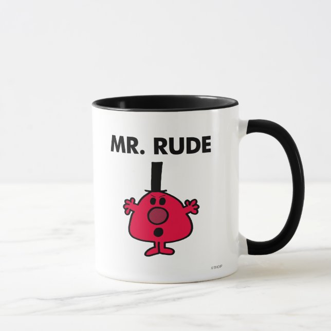 Mug M. Rude | Colère à visage rouge (Droite)